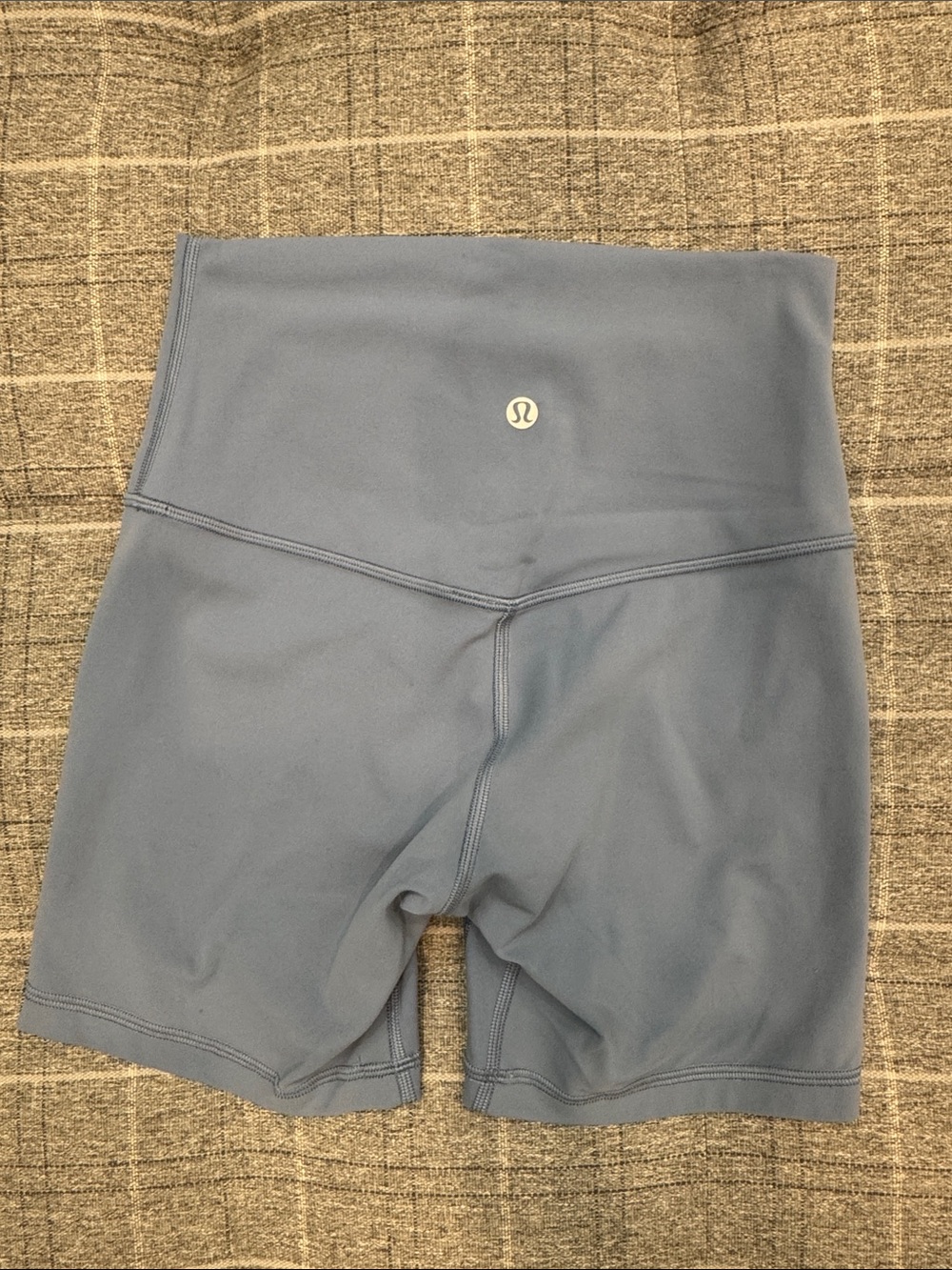 lululemon athletica Slate Blue High-Rise Bike Shorts
